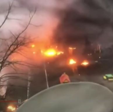 우크라이나 헬기 추락