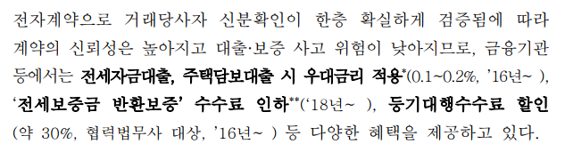 전세자금대출, 주택담보대출 시 우대금리 적용
