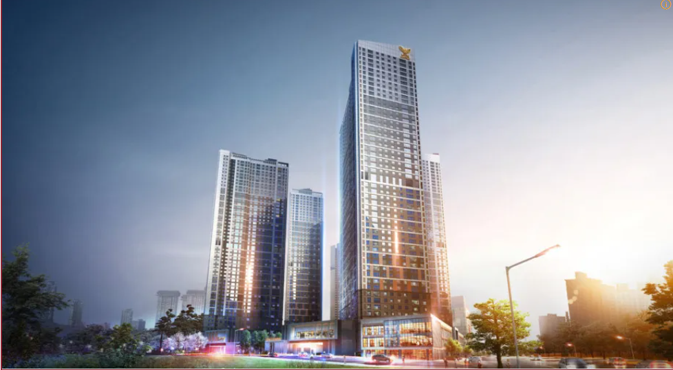 동탄역 롯데캐슬 조감도