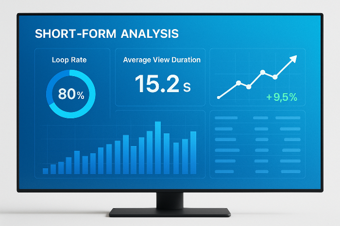 숏폼 영상의 데이터 분석 대시보드