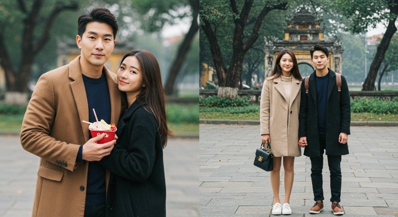 하노이 여행 옷차림 2월