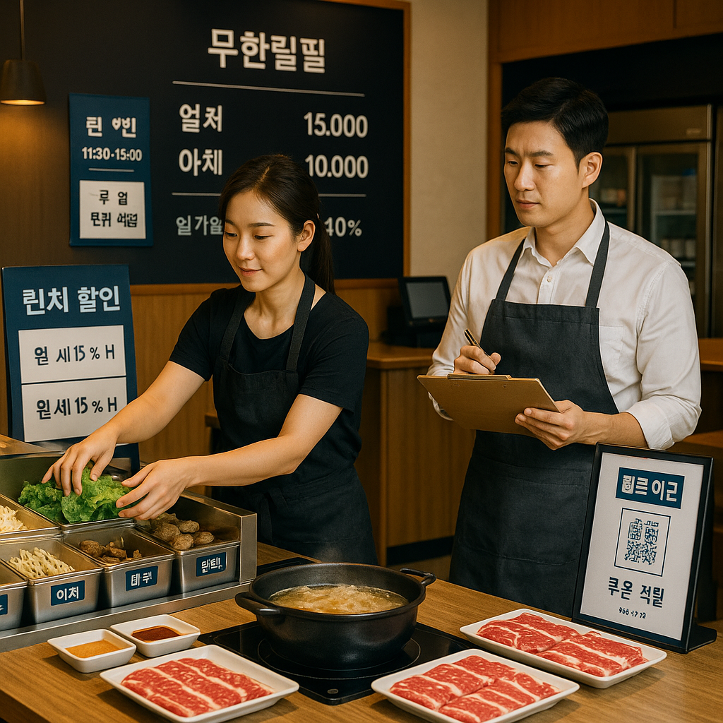 샤브샤브 무한리필 창업 방법 가이드