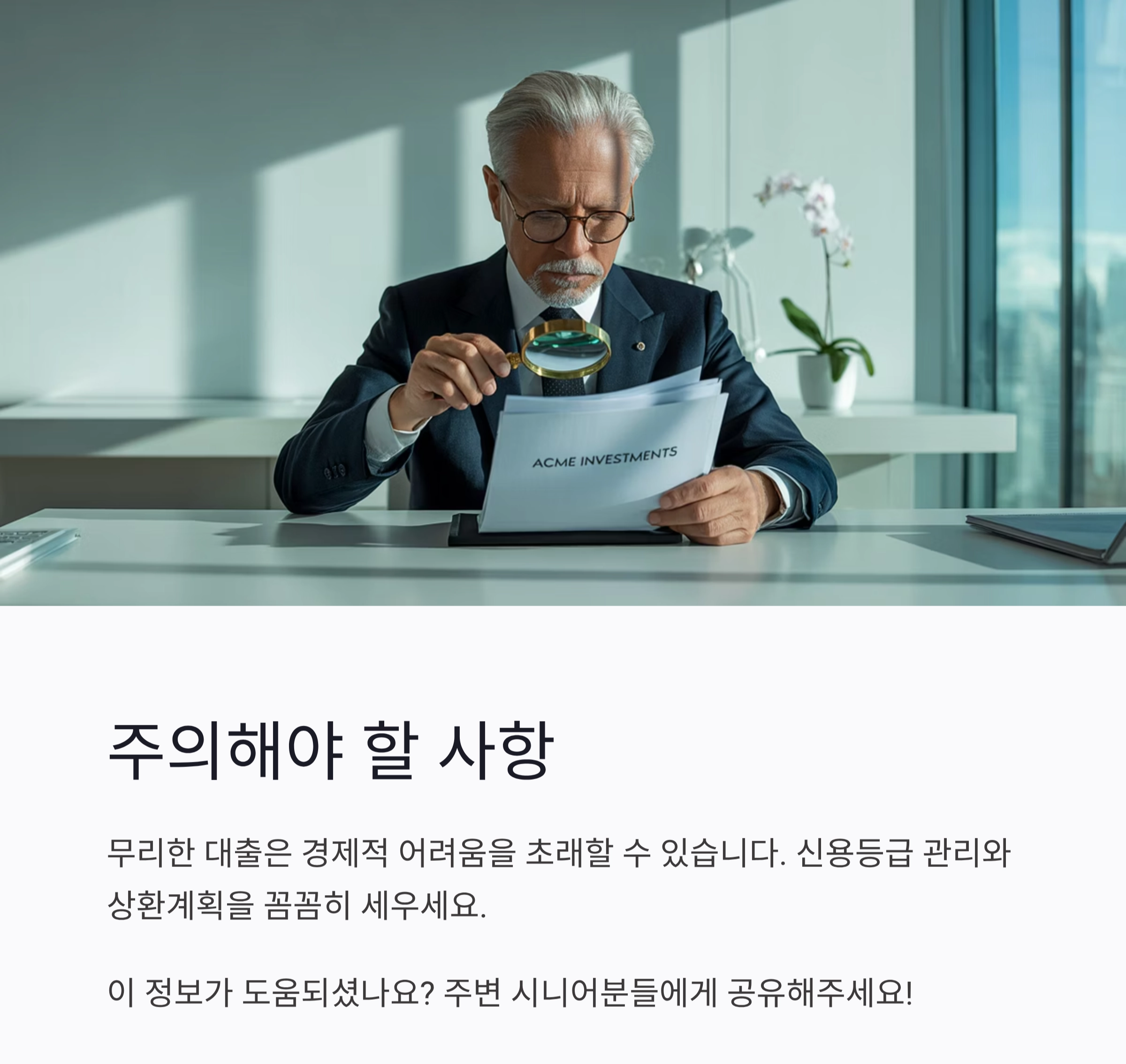 고령자 전세자금대출 현명하게 활용하는 필수 정보