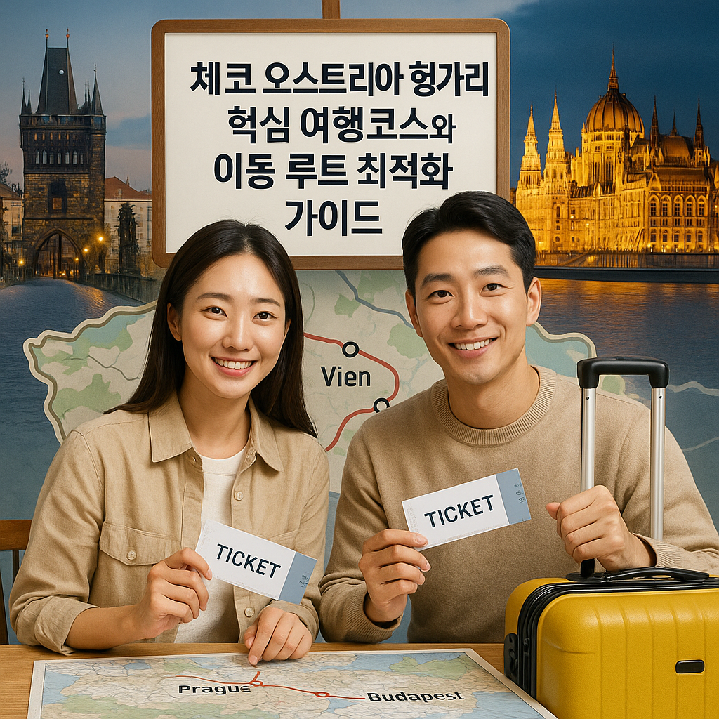 체코 오스트리아 헝가리 핵심 여행코스와 이동 루트 최적화 가이드