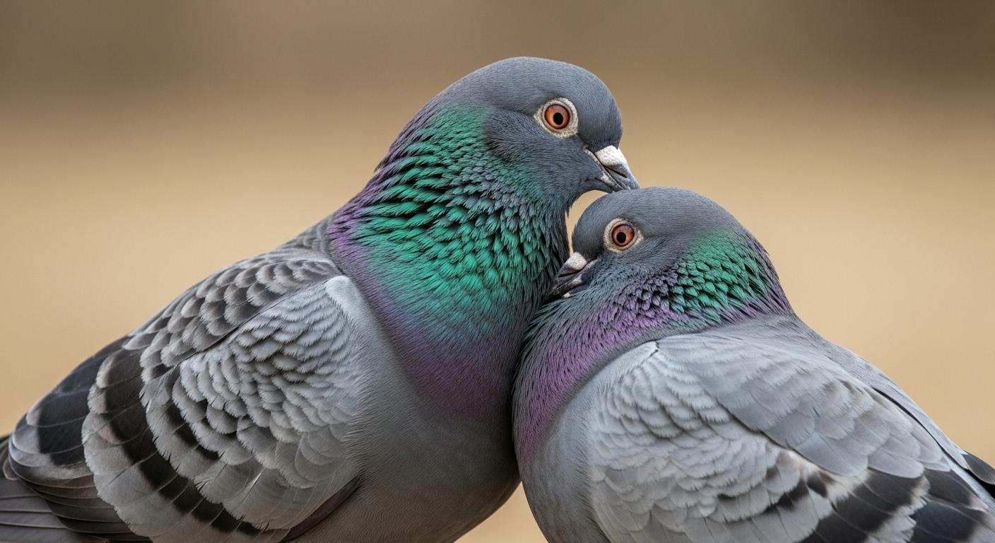 러브버그 비둘기