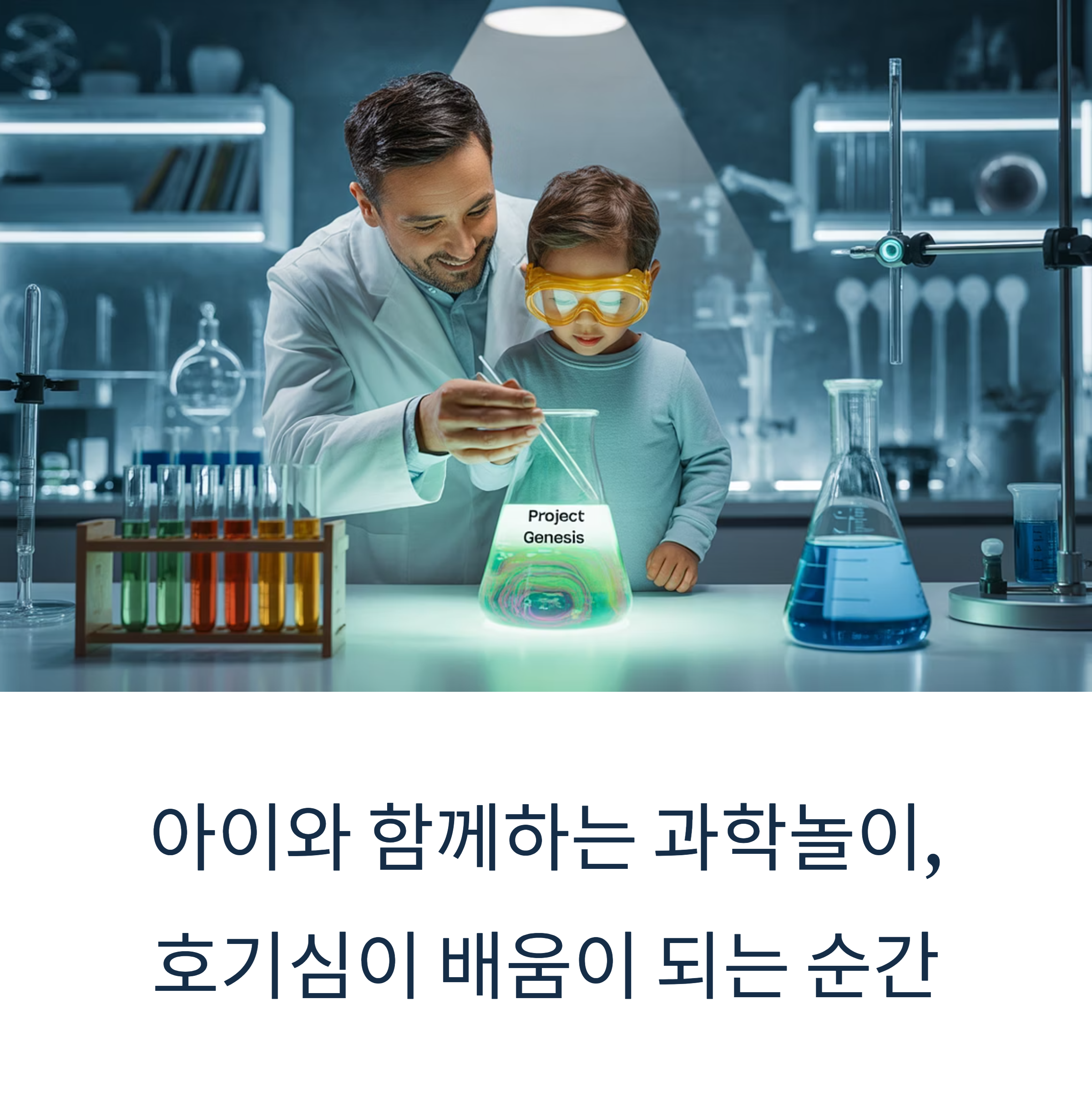 아빠와 함께한 특별한 실험의 하루
