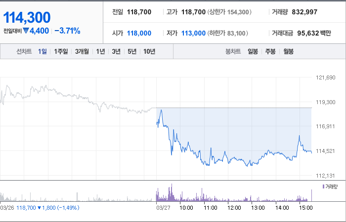 금양 주가