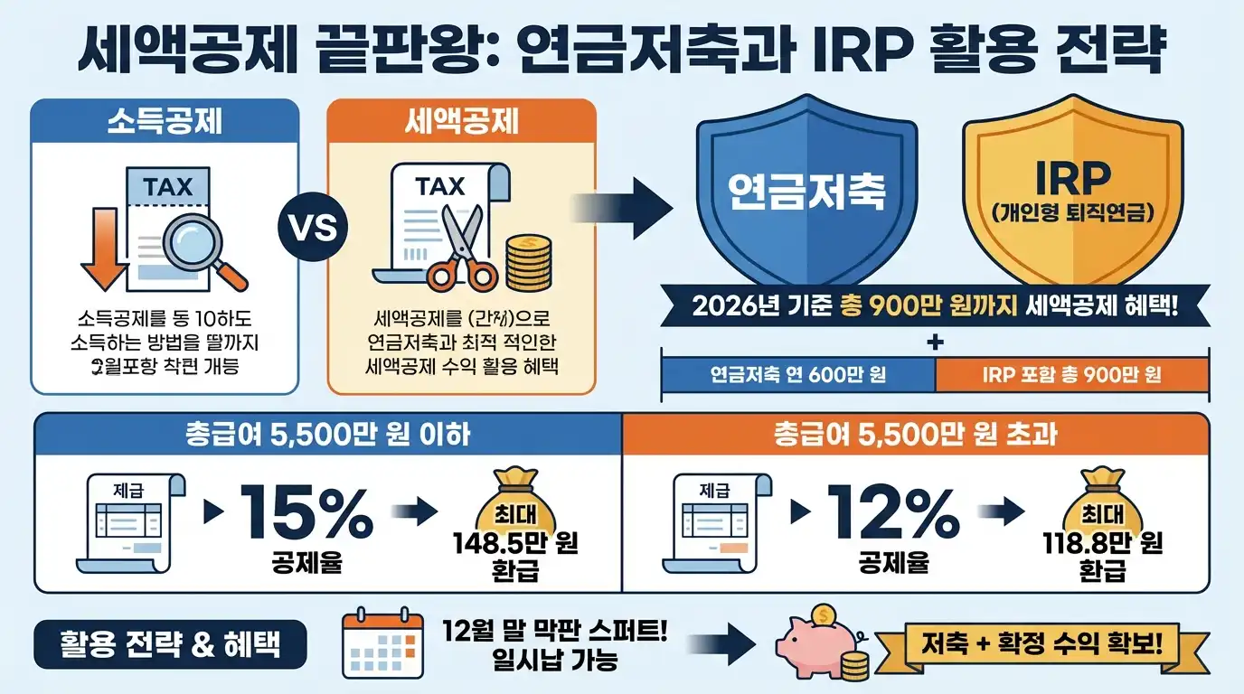 세액공제 끝판왕: 연금저축과 IRP 활용 전략