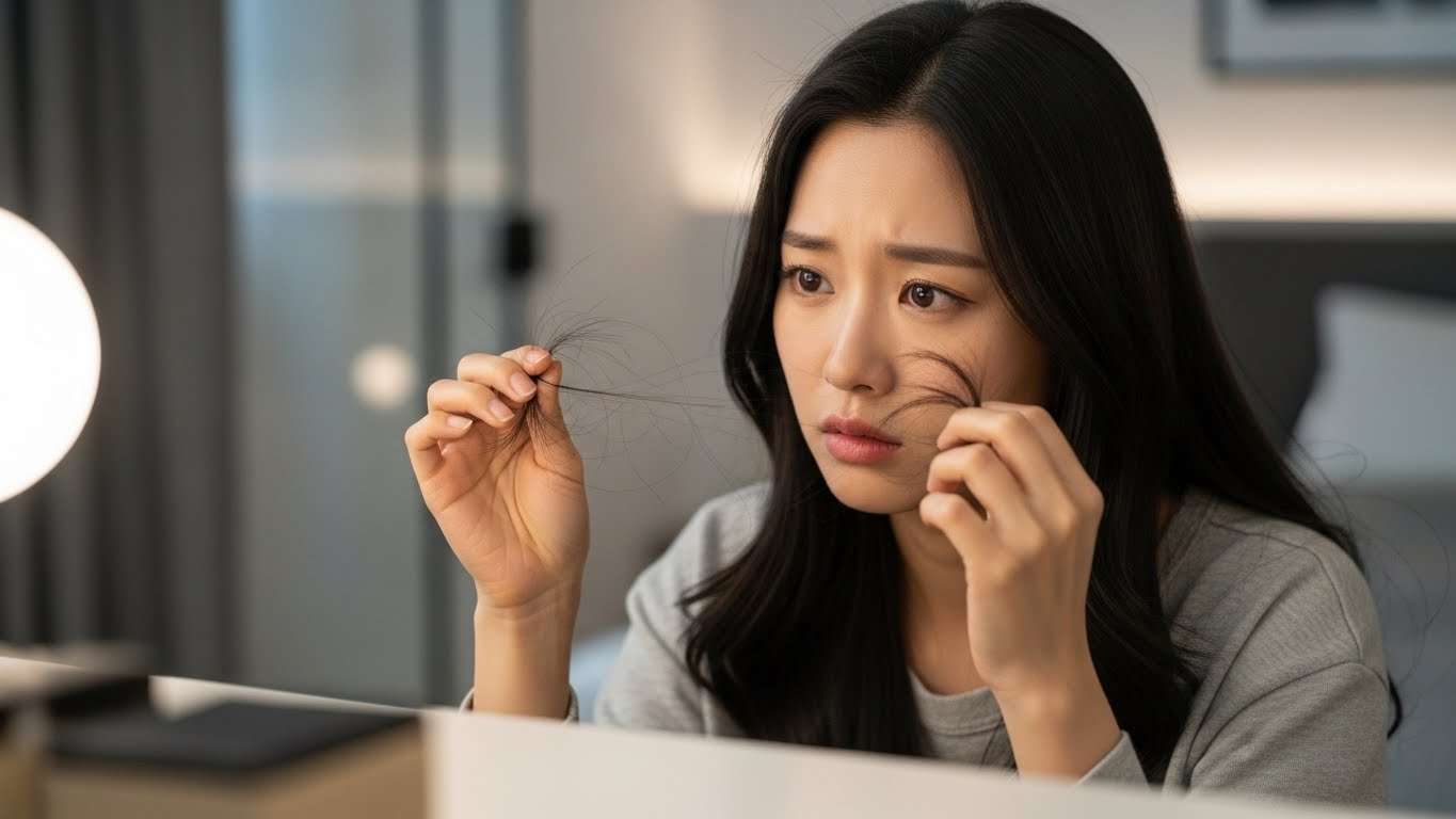 여성 탈모 초기증상 5가지&amp;#44; 이미 시작된 신호