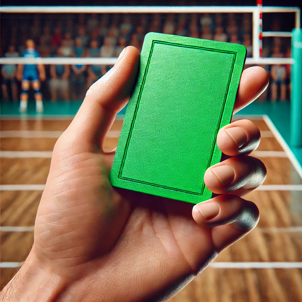 배구에서 그린카드 제도의 의미와 적용