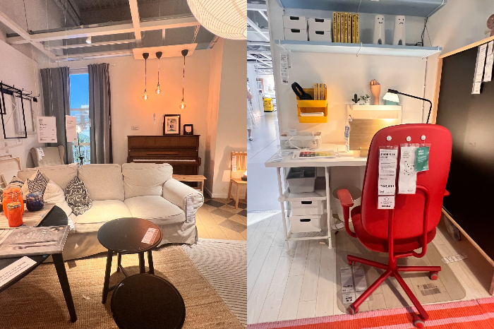 이케아의 새로운 쇼룸