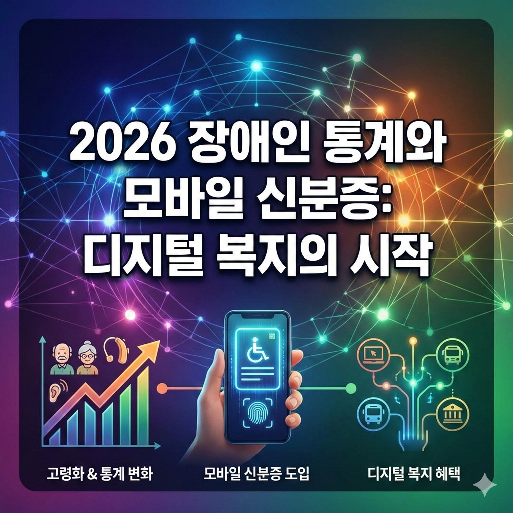 2026년 장애인 통계와 모바일 신분증 디지털 복지의 시작