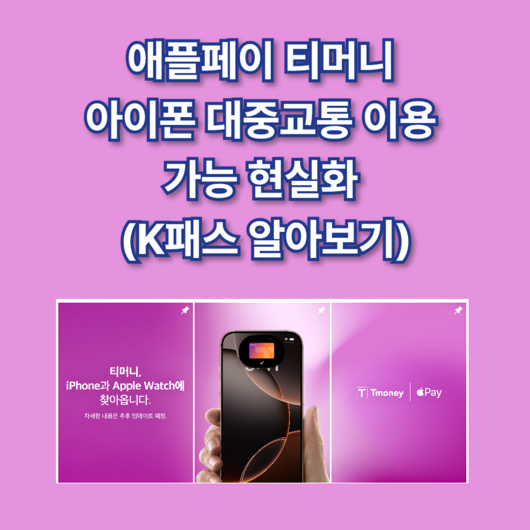 애플 티머니 소식 알기 (티머니 공식 인스타그램)