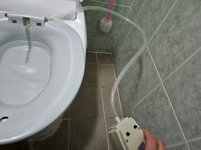 좌욕기-호스연결