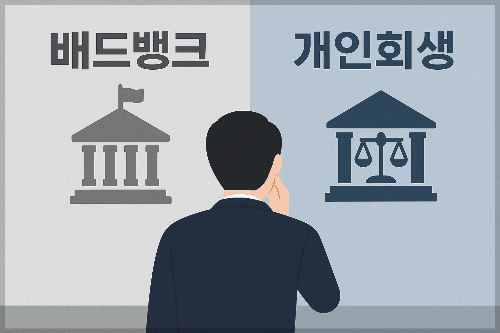 배드뱅크 시작 전 개인회생 기다리는게 나을까