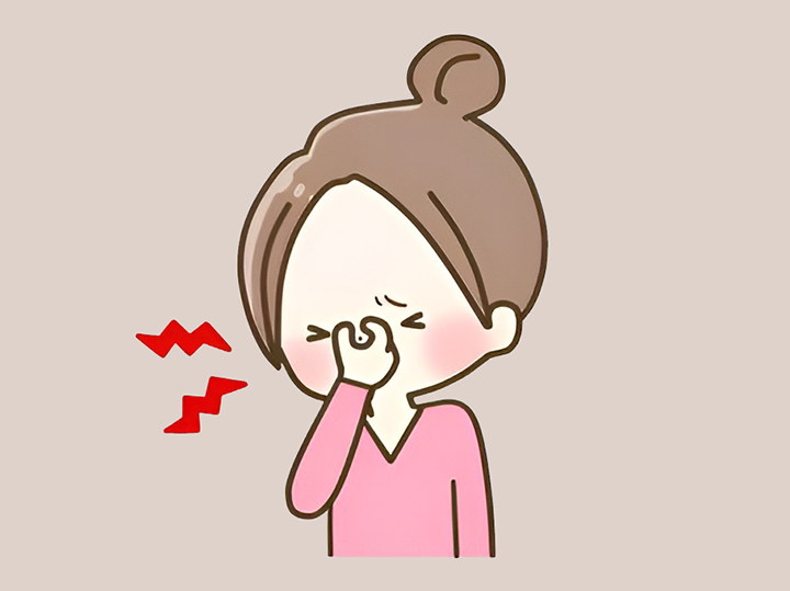 눈의-통증이-심한-여성