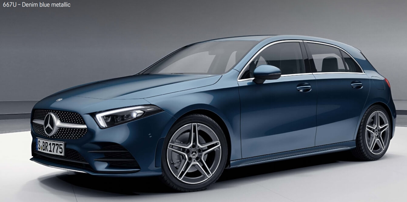 Denim blue metallic(색상 코드 : 667)