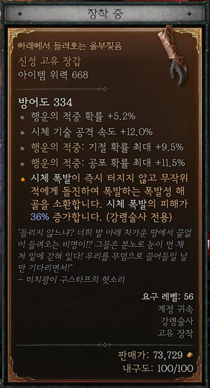 디아블로4 고유 아이템