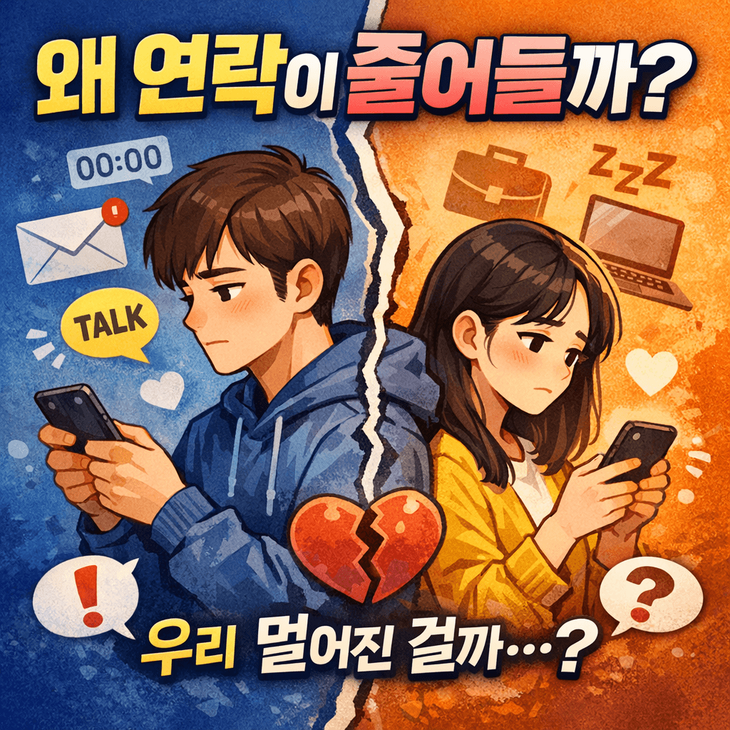 친해질수록 연락이 줄어드는 이유, 사실은 멀어진 게 아니다