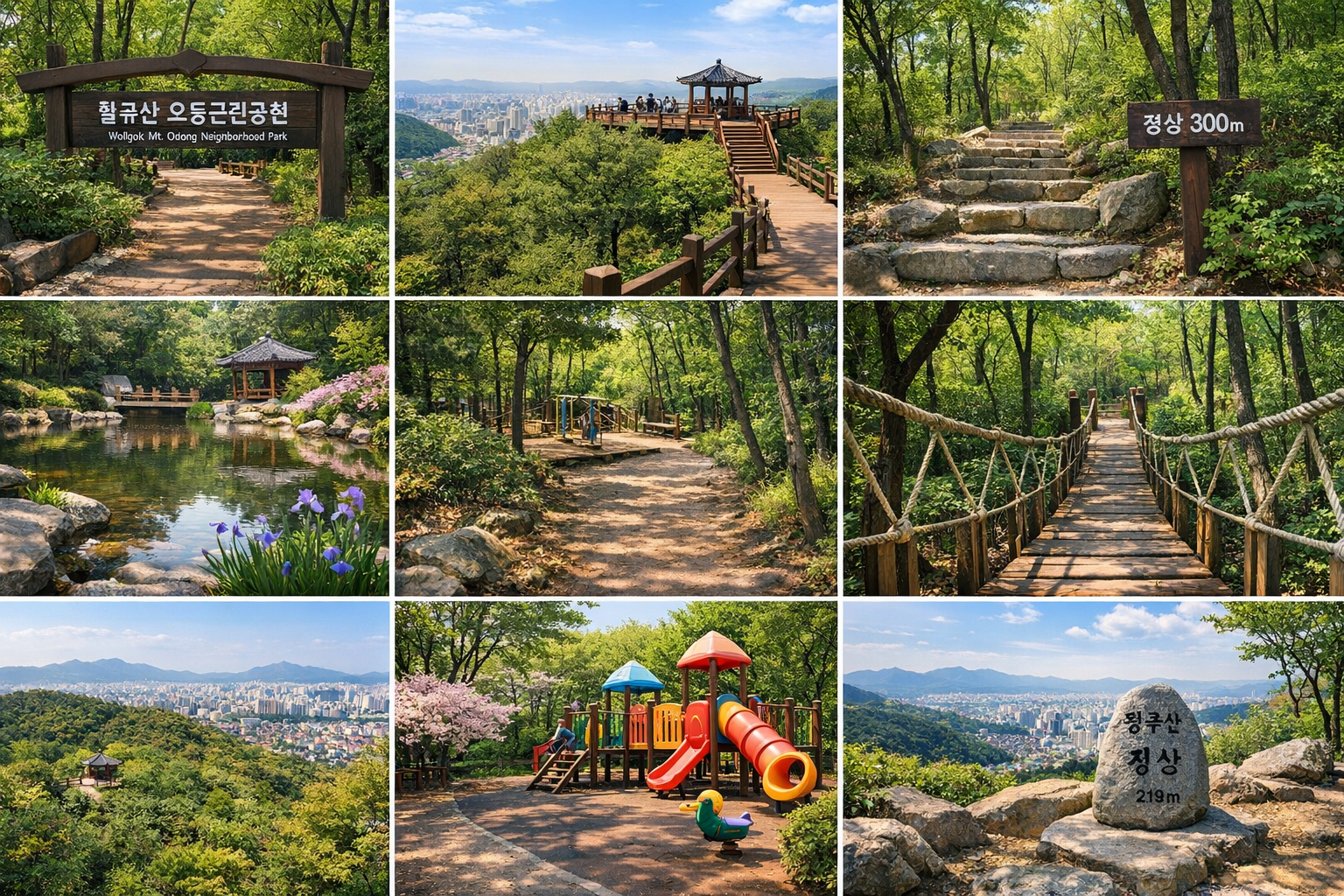 월곡산 등산코스 추천 오동근린공원, 가을산책, 힐링명소