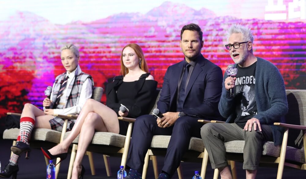 가디언즈 오브 갤럭시: Volume 3 내한 방문