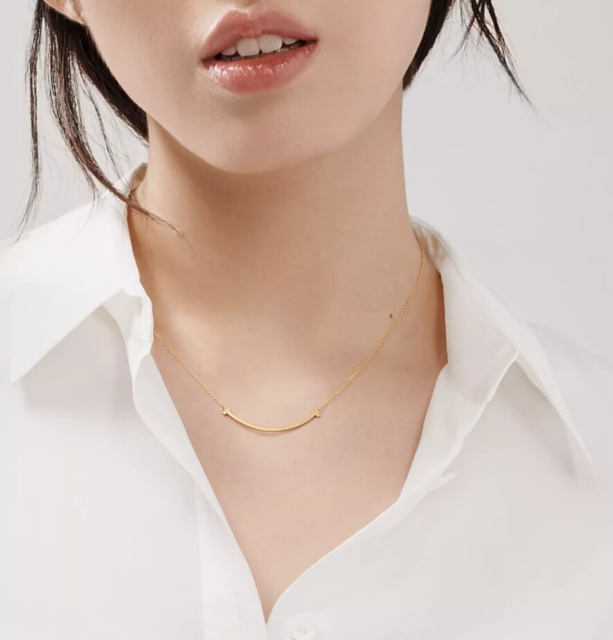 티파니앤코 스마일 목걸이