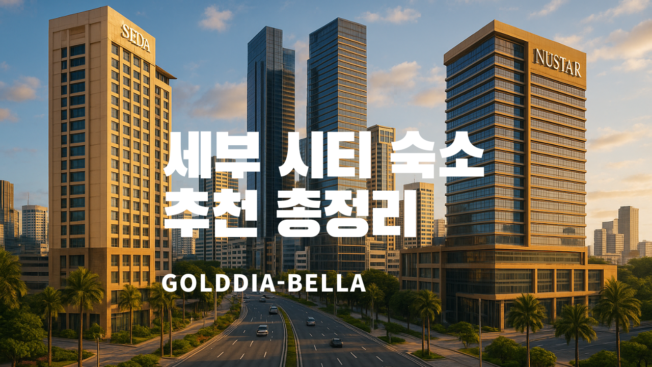 세부 시티 숙초 추천