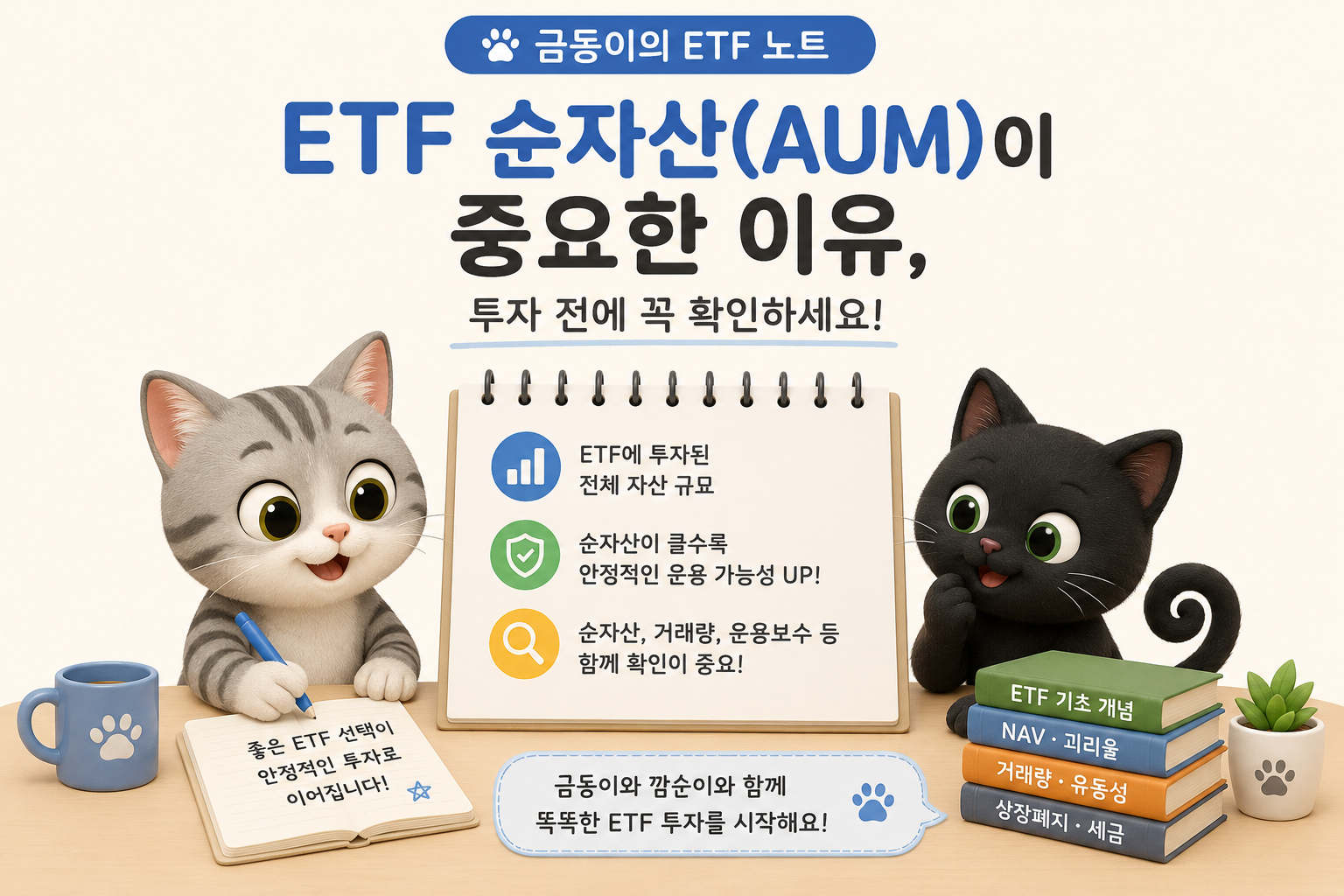 국내 주식ETF 순자산 투자전 확인 내용