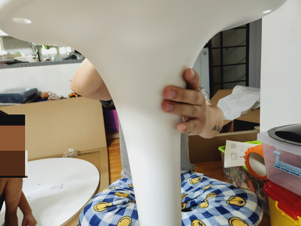 이케아 원형테이블 독스타 조립 사용 후기