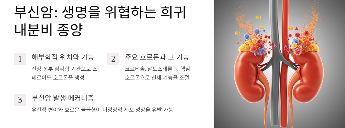 부신의 역할과 암 발생 원인
