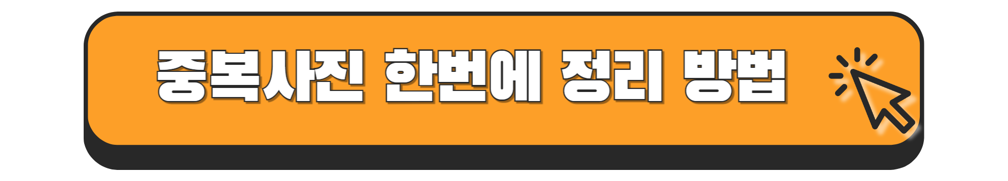 중복사진 한번에 정리하기