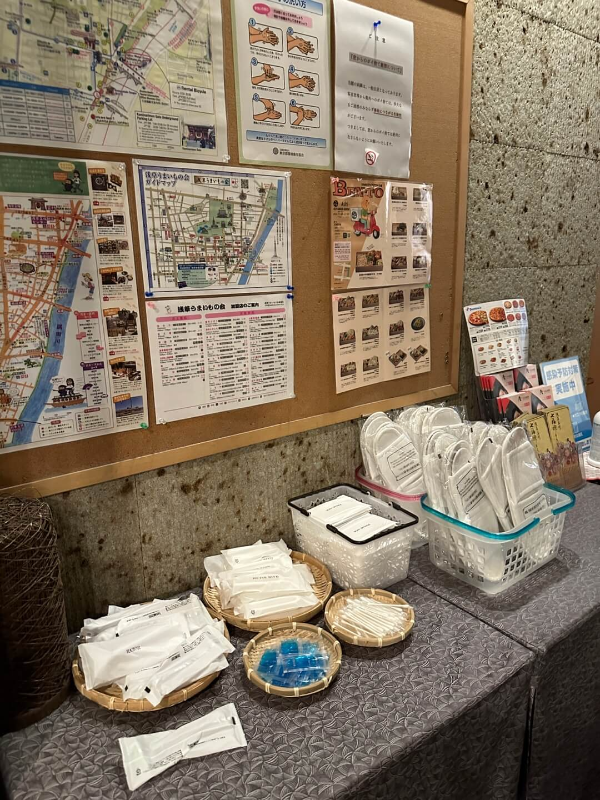 아사쿠사-호텔-하타고-일회용품