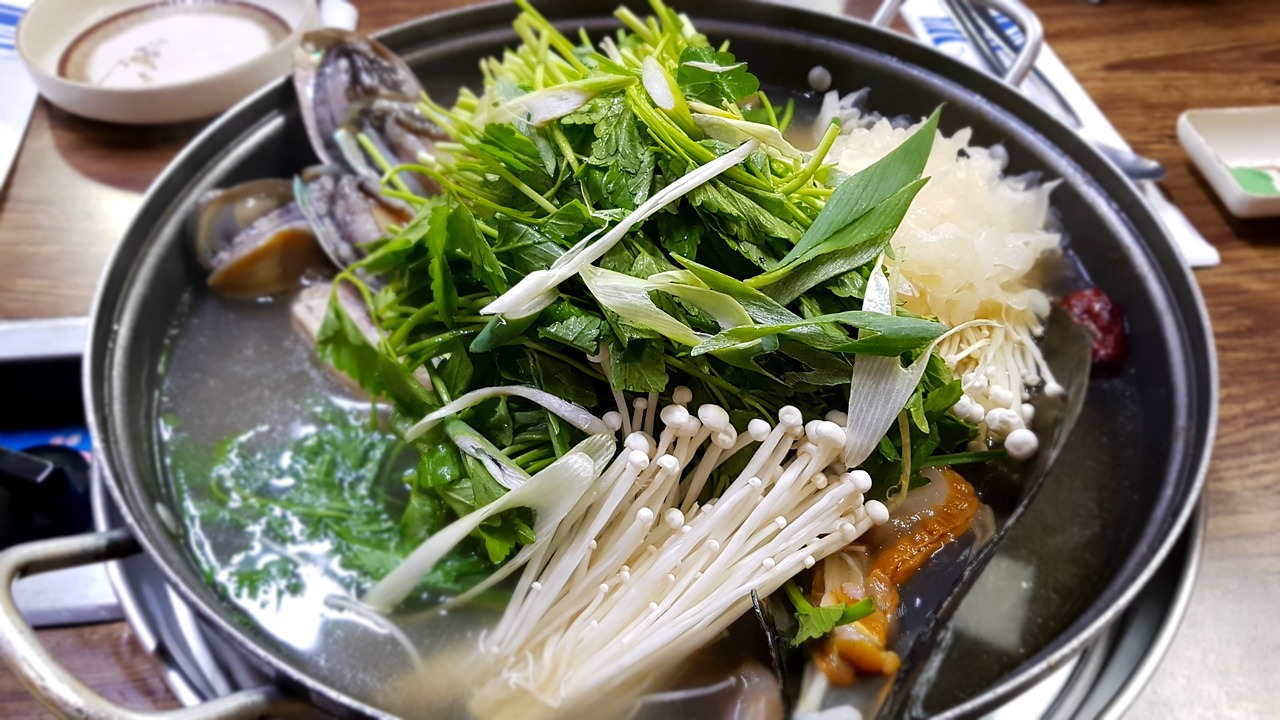멸치로 우려낸 국