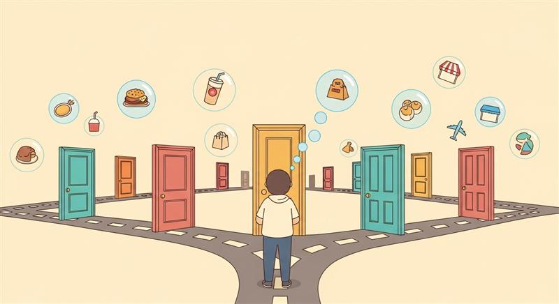 결정장애, 선택지가 너무 많아 괴로운 사람들