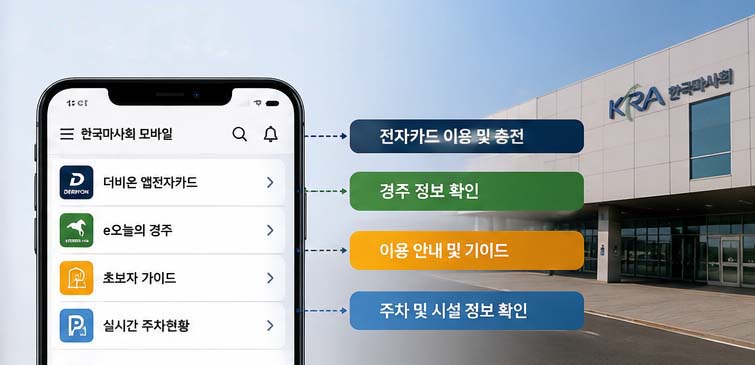 경마공원 어플 비교 더비온 경마정보 앱 이용 방법 안내