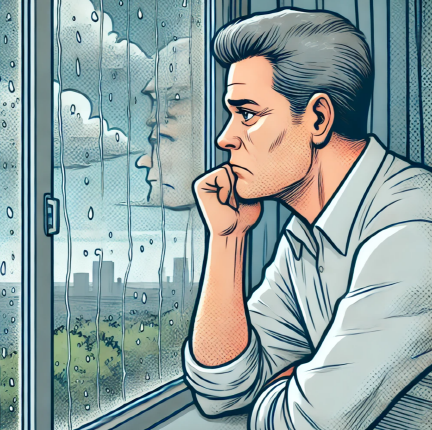 50대 이후 중년 계절병 우울증 증상에 관한 사진