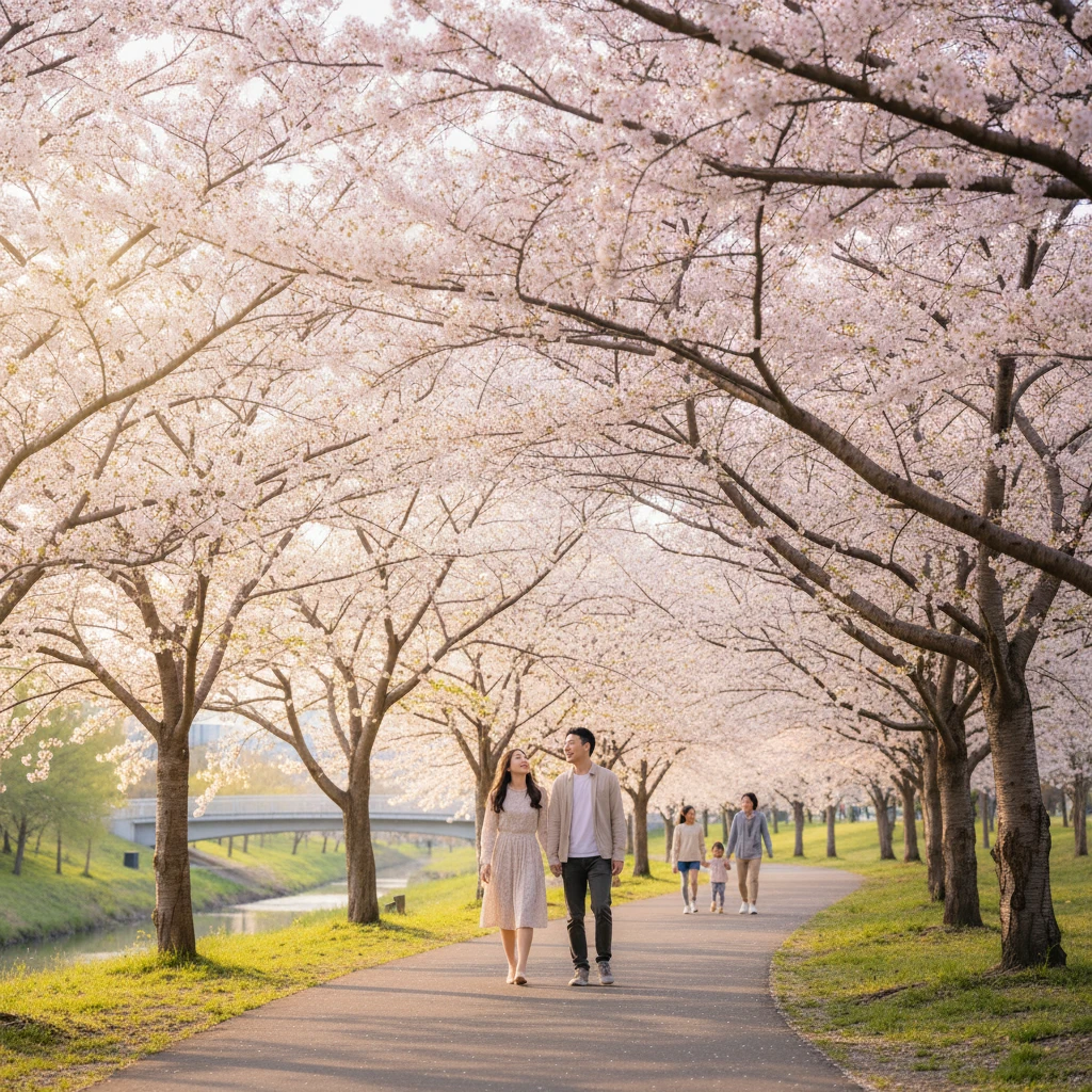 2026년 분당 벚꽃 절정 시기 및 ..