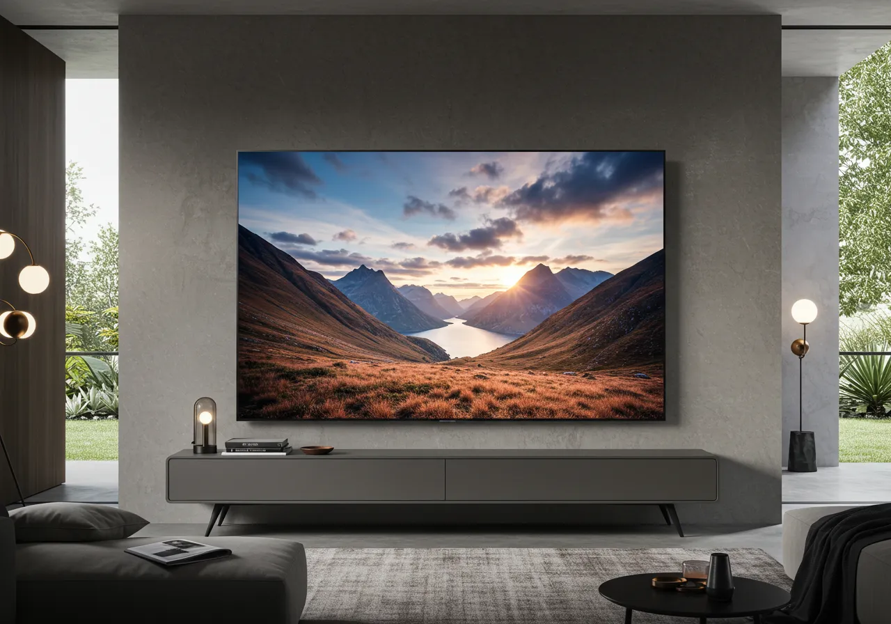 스마트TV 벽걸이 설치를 계획