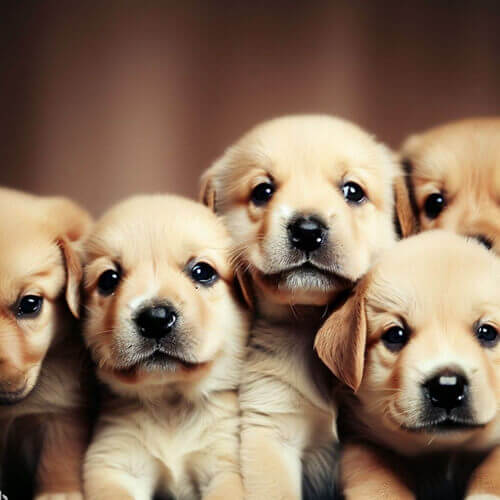 아기 강아지들