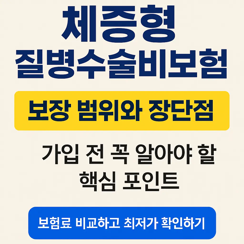 체증형-질병수술비보험-보장-범위-장단점-썸네일