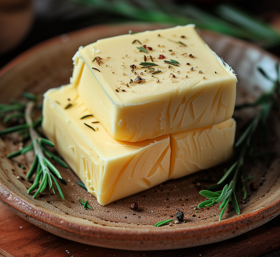 천연버터가 담겨 있는 사진