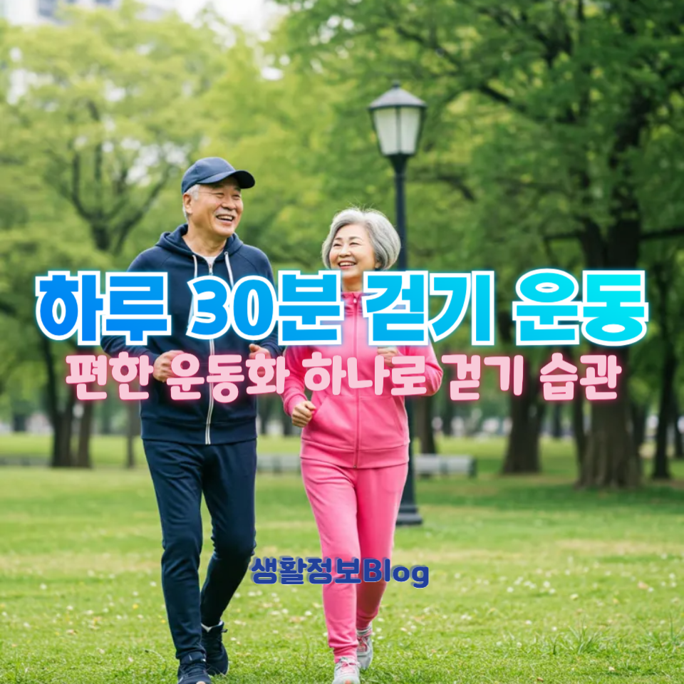 하루 30분 걷기 운동으로 체중 감량?