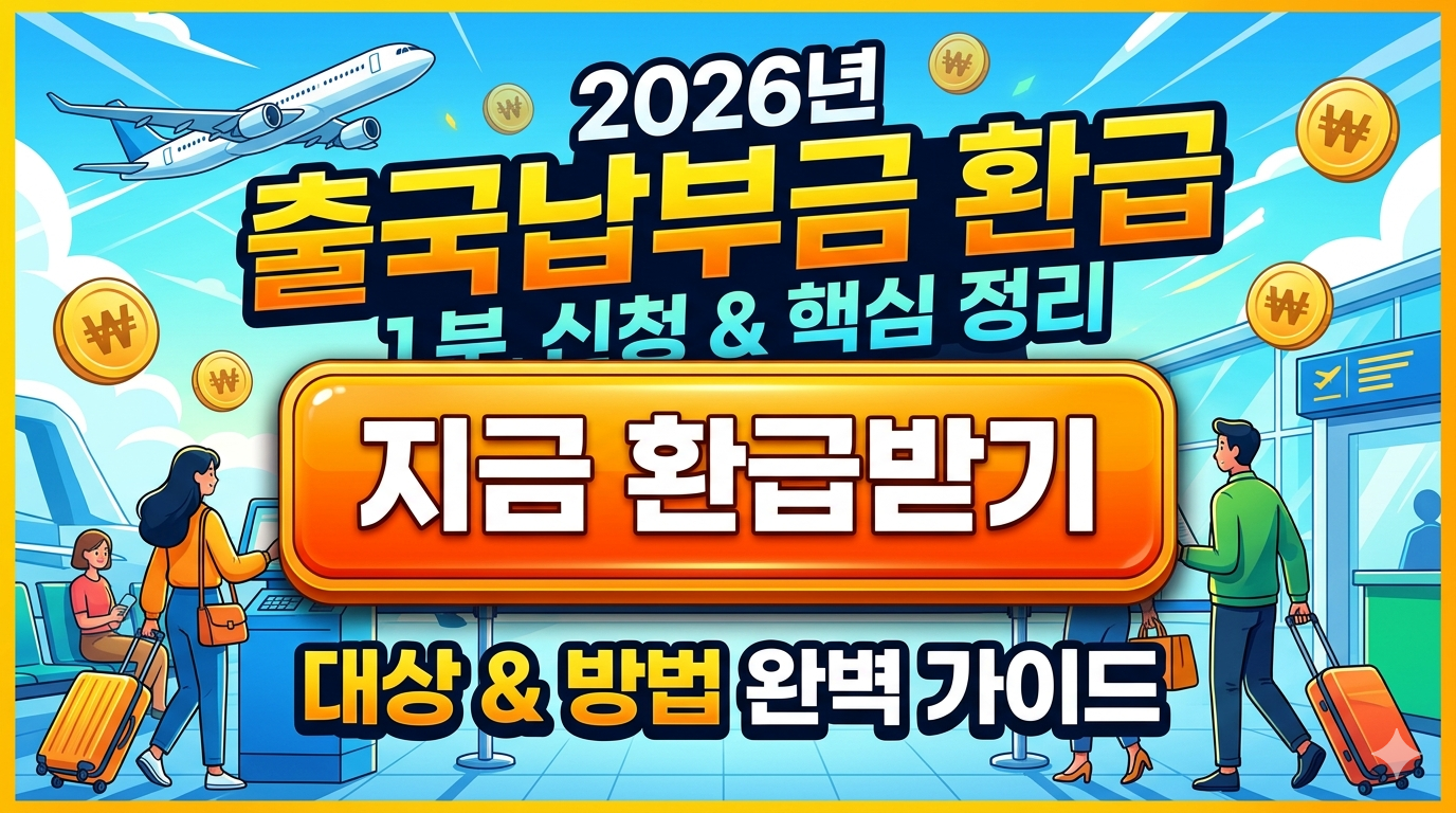출국납부금 환급