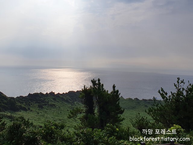 성산일출봉 바다 풍경
