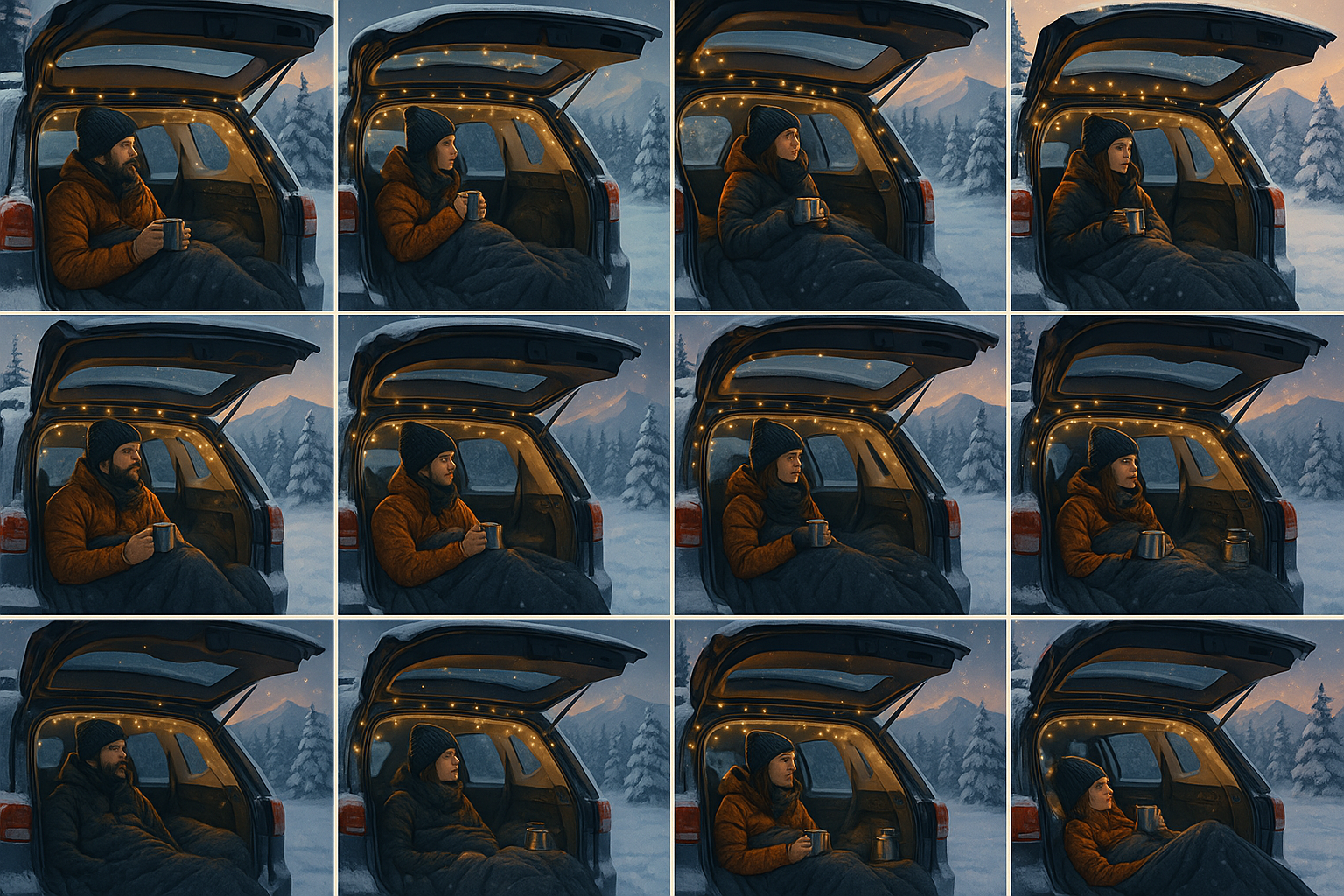 겨울 차박 완전 정복 (준비물 체크, 전국 명소, 생존 팁)