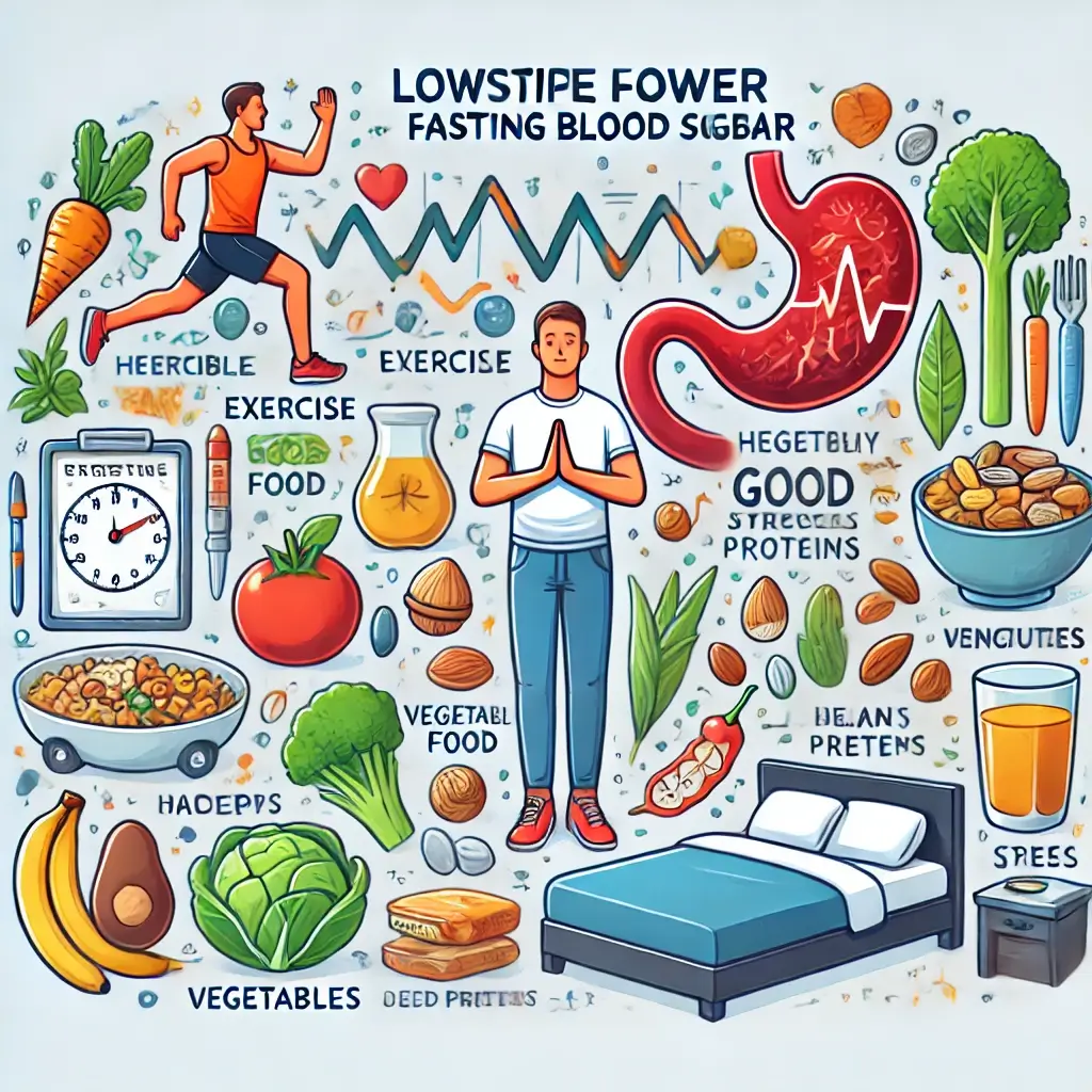 공복혈당을 낮추는 습관