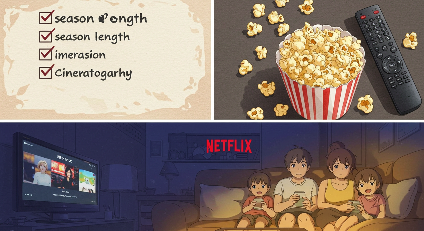 액션 미드 선택 기준과 감상 팁을 정리한 상징적 이미지