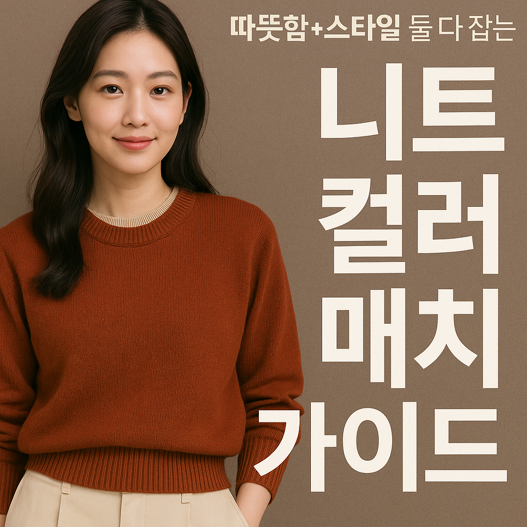 니트 컬러 매치