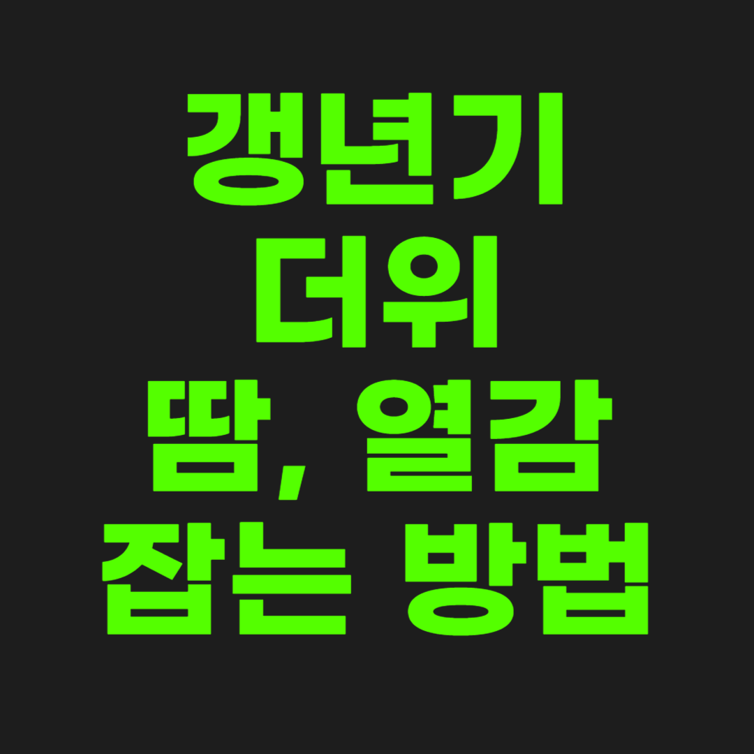 갱년기-더위-썸네일-이미지