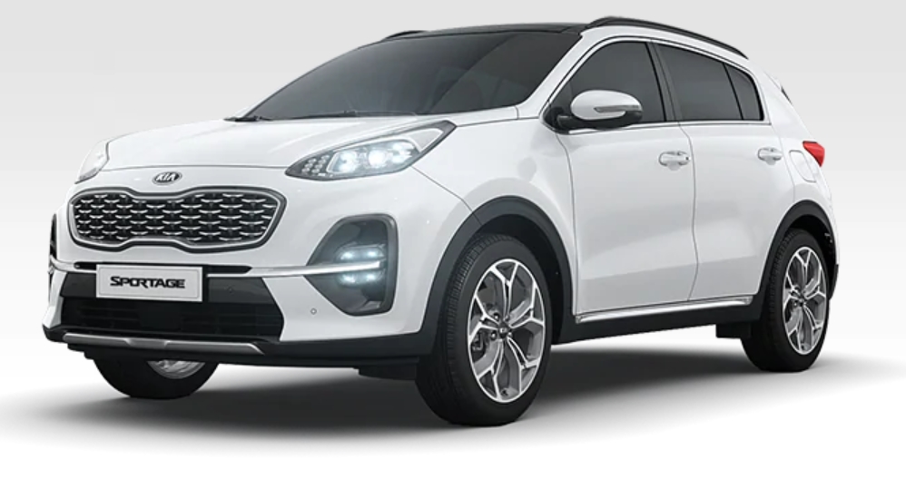 스포티지 색상코드 - 클리어 화이트(컬러코드 : UD)